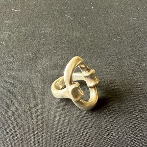 UNO de 50 Silver Loop Ring